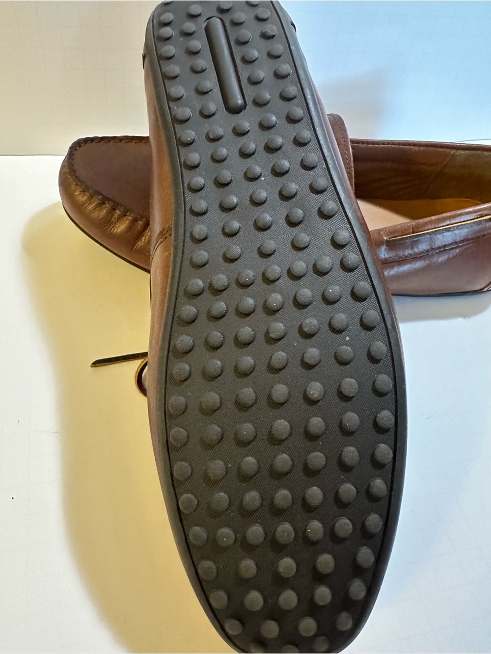 Curt & Larson Leather Driving Loafers Brown Slip On Mens 11 - Picture 9 of 13